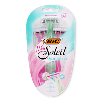 Бритва BIC Miss Soleil Sensitive 3шт