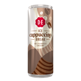 Напій 250 мл Douwe Egberts Ice Cappuccino молочний з кавою ж/б 