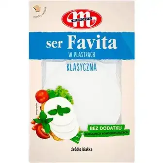 Сир Mlekovita Favita класична нарізка 150 г
