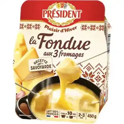 Сир President Fondue з трьох сирів 40% 450 г