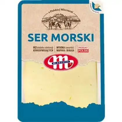 Сир Mlekovita Морський нарізка 45% 150 г