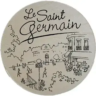 Cир Le Saint Germain Camembert з цедрою апельсина 55% 200 г