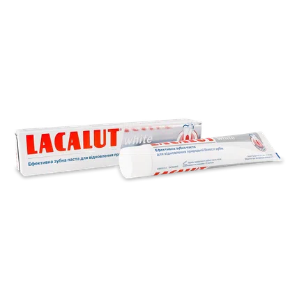 Паста зубна Lacalut White, 75 мл