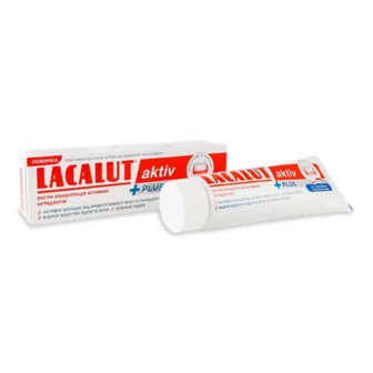 Паста зубна Lacalut Activ Plus, 75мл