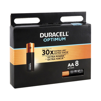 Батарейки Duracell Optimum Cee Gen3 АА 8шт 58931
