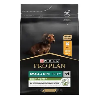 Сухий корм для цуценят та молодих собак Pro Plan Puppy Small & Mini 3 кг - курка