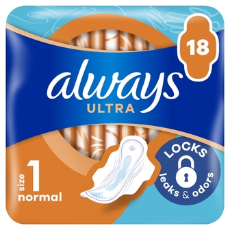 Прокладки 18шт Always Ultra Normal м/уп 