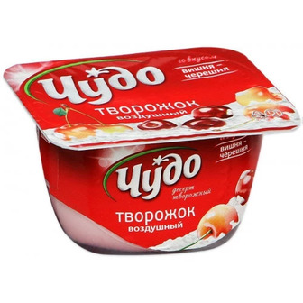 Сырок взбитый Чудо Вишня, 4,2%, 100 г