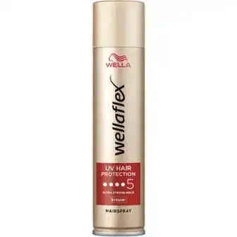 Лак для волосся Wellaflex UV Hair Protection 5 Ultra Strong Hold 250 мл