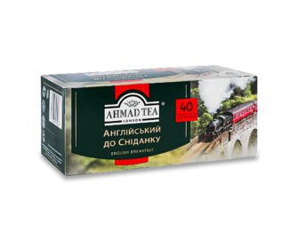 Чай Ahmad tea «Англійський до сніданку» 40*2г