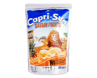 Напій соковмісний Capri-Sun «Фруктове сафарі» 200мл