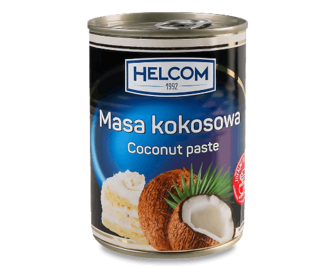 Маса кокосова Helcom з/б 430г