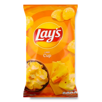 Чипси Lay's картопляні зі смаком сиру, 120г