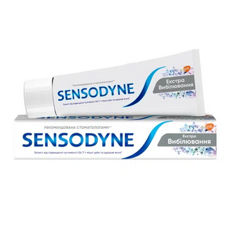 Паста зубна Sensodyne «Екстра Вибілювання», 75мл