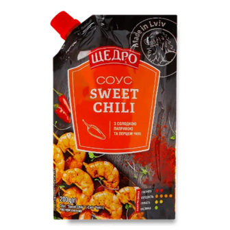 Соус Щедро Sweet Chili, 200г