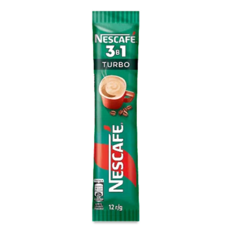 Напій кавовий Nescafe Turbo 3в1 розчинний, 12г