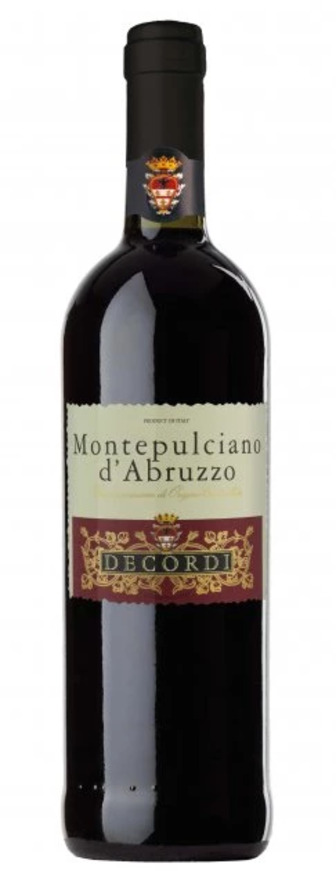 Вино Decordi Montepulciano d'Abruzzo червоне сухе, 12.5%, 750 мл