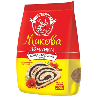 Макова начинка Сто Пудов, 200 г