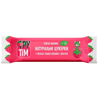 Цукерки Фрутим яблучно-малинові натуральні, 50 г