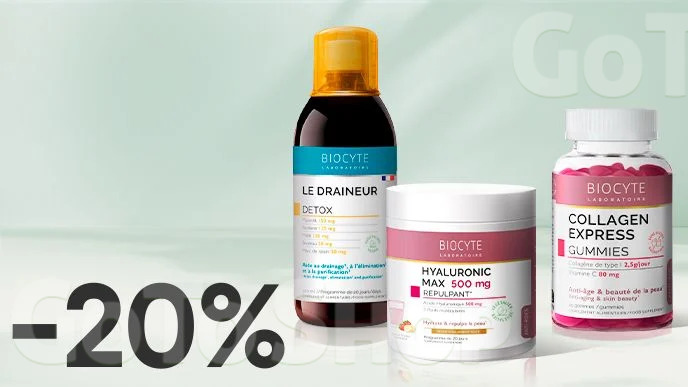 -20% на БАДи Biocyte