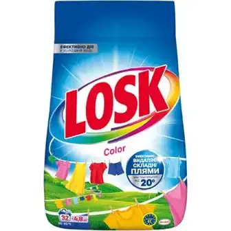 Пральний порошок Losk Color автомат 4,8 кг