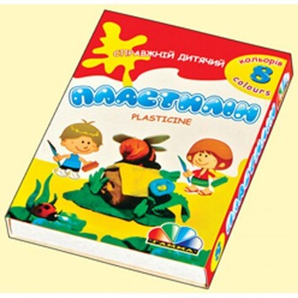 Пластилін 10 кол 200 гр "Захоплення" 200303 Гамма-Н в