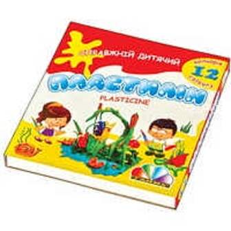Пластилін 12 кол 240 гр "Захоплення" 200304 Гамма-Нв