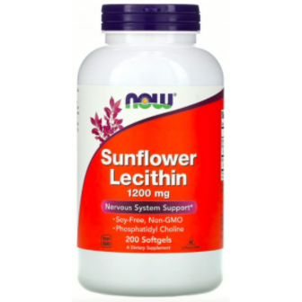 Sunflower Lecithin 1200 мг - 200 софт гель