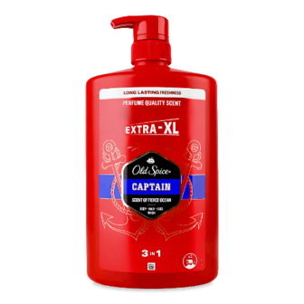 Гель для душу-шампунь Old Spice 2в1 Captain 1000мл (1000мл)