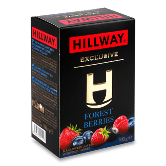 Чай чорний Hillway Exclusive Forest berries 100г