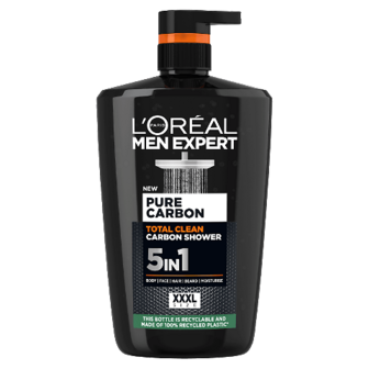 Гель для душу L'Oreal Men Expert Total Clean 5в1 1л (1л)