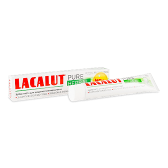 Паста зубна Lacalut Pure Herbal 75мл