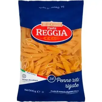 Макаронні вироби Pasta Reggia Penne ziti rigate 34 500 г