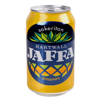 Напій Jaffa Pineapple без цукру безалкогольний з/б 0,33л (0,33л)