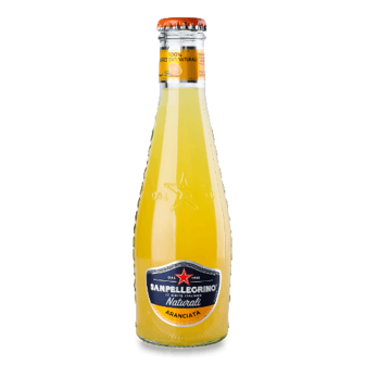 Напій Sanpellegrino L'Aranciata безалкогольний газований 0,2л (0,2л)