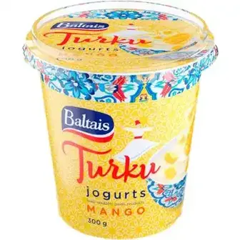 Йогурт Baltais Турецький з манго 300 г