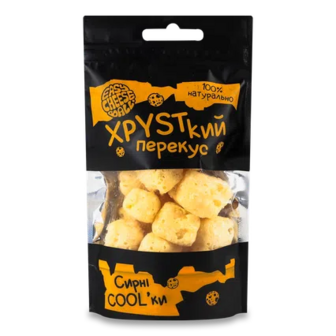Кульки сирні Херсонський МЗ Хpystkий перекус 45%, 35г (35г)