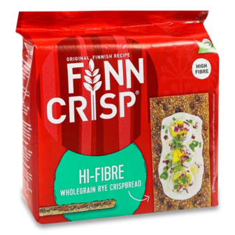 Хлібці Finn Crisp Hi-Fibre з висівками житні, 200г