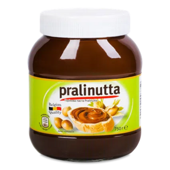 Паста шоколадна Pralinutta з лісовим горіхом, 750г