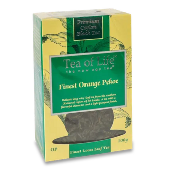 Чай чорний Tea of Life Finest OP байховий крупнолистовий, 100г