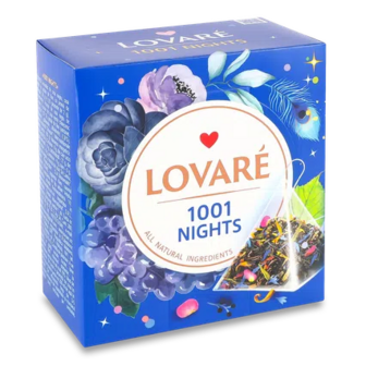 Чай чорний та зелений Lovare 1001 Nights, 15*2г