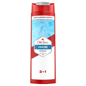 Гель для душу + шампунь Old Spice 3-в-1 Cooling, 400мл