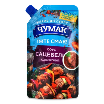 Соус «Чумак» «Сацебелі» дой-пак, 200г