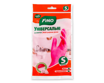 Рукавички Fino латекс універсальні S 1 пара