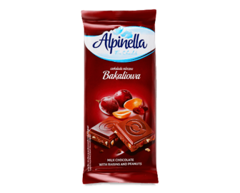 Шоколад молочний Alpinella Bakaliowa