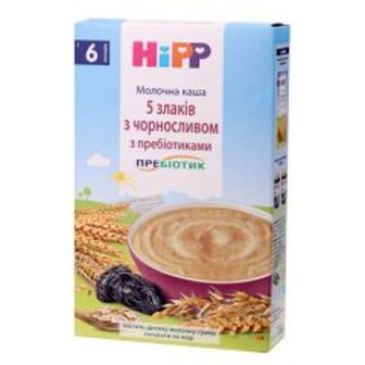 Каша мол.Hipp 5 зл.з проб.та чорнос.250г