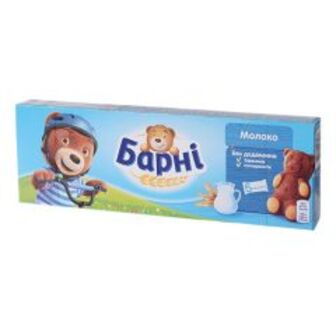 Тістечко біск.Barni з молочною нач.150г