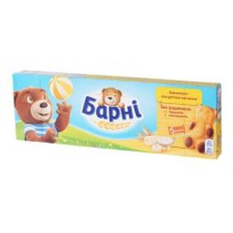 Тістечко біс.Barnі бан-йогурт.нач.150г