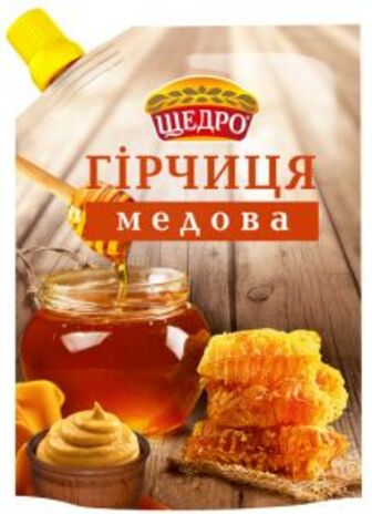 Гірчиця Медова Щедро 0,12кг