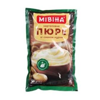 Пюре картопляне з куркою Мівіна 120г